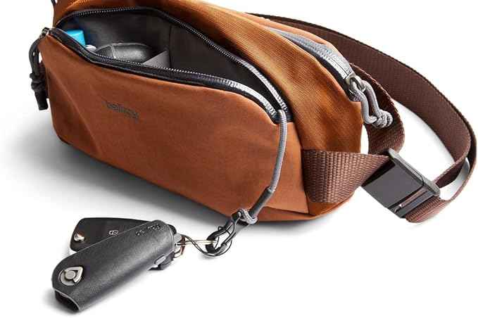 Bellroy Venture Ready Sling 2.5L, Unisex Crossbody Bag, Water-resistant Materials, Perfect for Travel