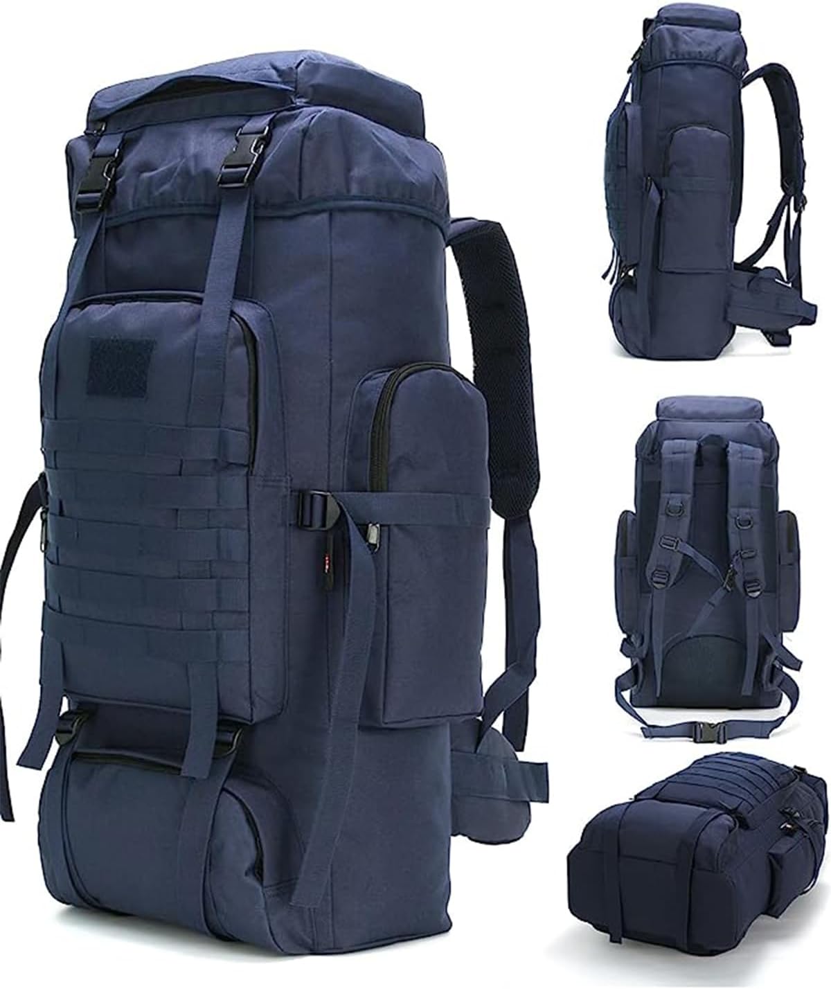 King'sGuard 70L Camping Hiking Backpack Tactical Backpack Military Molle Rucksack Backpack for Outdoor - Roamly