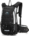 15L Insulated Hydration Backpack Pack with 2L Water Bladder Lightweight Hiking Backpack Bag for Women Men Daypack for Hiking Running Festival Camping Biking - Roamly