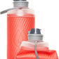 HydraPak Flux - Collapsible Backpacking Water Bottle (750ml, 1L, 1.5L) - BPA Free, Ultra Light, Spill-Proof Twist Cap