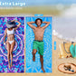 Microfiber Beach Towel with Bag Oversized 71x32 Sand Free 4 Pack (4 Count)