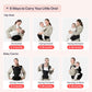 BabbleRoo Grow Carrier – 6-in-1 Baby Carrier with Hip Seat, Ergonomic, Cozy & Adjustable Toddler Carrier 7-50 lbs with Hip & Lumbar Support, Hood for Sun Protection, Newborn to Toddler, Black