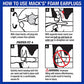 Mack’s Slim Fit Soft Foam Earplugs (14 Count)