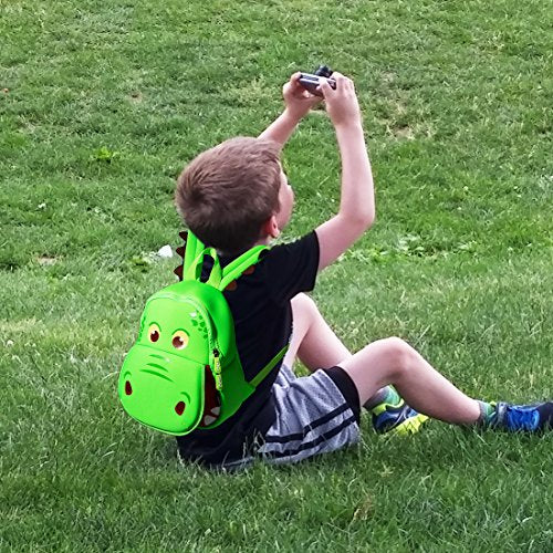 Dinosaur Toddler Backpack Hippo Kids Backpack Waterproof Cartoon Preschool