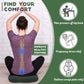 Stuffed Donut Pillow Seat Cushion | for Tailbone and Coccyx Pain, Hemorrhoids, Bed Sores, Pregnancy, Prostate, Surgery Recovery, Sitting Pressure Relief, for Home, Office and Car (Dark Green)