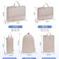 WANDF 7 Set Compression Packing Cubes for Travel, Shirt Folder for Wrinkle-Free, Suitcase Organizer Bags Set for Carry-On Checked Luggage Duffle Bag Women Men(Khaki)