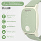 EmeTerm Explore FDA-Cleared Anti-Nausea Wristband IP67 Waterproof Morning Motion Sickness Relief Band Rechargeable Classic Strap Design Drug Free Non-drowsy Without Side Effects Mint Green