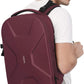 MOSISO Camera Backpack, DSLR/SLR/Mirrorless Photography Camera Bag 15-16 inch Waterproof Hardshell Case with Tripod Holder&Laptop Compartment Compatible with Canon/Nikon/Sony, Wine Red