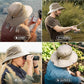 Safari Hat for Men Sun Hats for Women UV Protection UPF 50+ Fishing (2 Count)