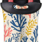 Neoprene Wine Tote, Bottle Carrier Gag Insulating Neoprene Thicker, Insulated Wine Bag for Travel Holds Two Bottles, Bottle Carrier Bags Protect the Bottles, Colorful Coral