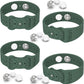 Motion Sickness Bands Anti Nausea Acupressure Wristband Sea Sickness Wristbands Nausea Bands Natural Relief Motion & Morning Sickness -（2 Pairs Pine Green）