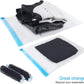 10Pack Travel Space Saver Bags (4 x S, 3 x L, 3 xL), Reusable KFYM Vacuum Travel Storage Bag, Saves 75% of Storage Space, Roll-Up Compression, No Need For Vacuum Machine Or Pump
