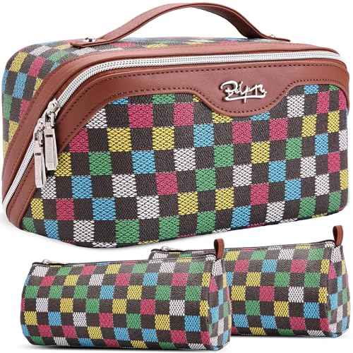 Travel Makeup Bag Organizer Cosmetic Bag (3 Count)