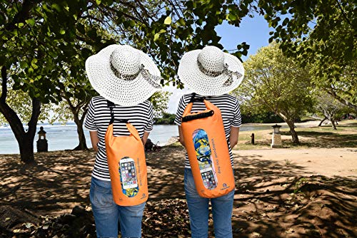Waterproof Dry Bag with Double Zip (3 Count)
