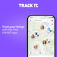 Tile by Life360 Pro - Powerful Bluetooth Tracker, Key Finder and Item Locator for Keys, Bags and More. Both iOS and Android Compatible. Phone Finder. 1-Pack (Black)