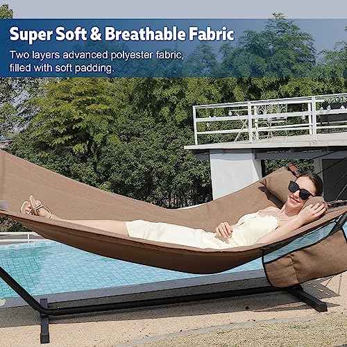 12FT 2 Person Hammock with V Shaped Spreader Bar