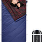 KingCamp Sleeping Bag for Adults, Cold Weather & Warm Extra Wide Big & Tall XL Portable Waterproof Flannel Sleeping Bags, Essentials Gear Accessories for Camping Backpacking Hiking Indoor & Outdoor