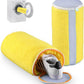 Shoe Washing Machine Bag 2PCS, Reusable Durable Zipper Laundry Bag Shoe Washing Bag for Washer and Dryer, Sneaker Tennis Cleaning Bags, Yellow