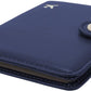ZOPPEN Passport Holder Women Men, Passport Cover Travel Wallet Rfid Blocking Passport Wallet Cover Case Travel Essentials Document Organizer, Navy Blue