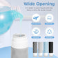 16pack Travel Bottles for Toiletries, TSA Approved Travel Size Containers Set, Leak Proof Refillable Liquid & Creams Toiletries Accessories Kit W/Toiletry Bag (Gray)