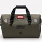 Waterproof Duffel& Luggage Bag - Motorcycle Dry Bag Tail Saddle Bags with Roll Top Closure,Large Storage Space,for Camping, Kayaking, Fishing & Traveling(Green, 25L)
