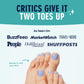 Dr. Frederick's Original Better Blister Bandages - 10 ct - Water-Resistant - 40% More Cushioning - Hydrocolloid Pads for Foot & Toe Protection & Recovery - Blister Relief Pads - Toe Pack