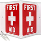Rapid Care First Aid 80098 3 Shelf All Purpose First Aid Kit Cabinet, Class A+, Exceeds OSHA/ANSI Z308.1 2015, Wall Mountable