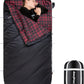 KingCamp Sleeping Bag for Adults, Cold Weather & Warm Extra Wide Big & Tall XL Portable Waterproof Flannel Sleeping Bags, Essentials Gear Accessories for Camping Backpacking Hiking Indoor & Outdoor