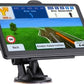 GPS Navigator for Car Truck RV, 7 Inch Touch Screen, Latest 2025 Maps for Car GPS, Support Voice Turn-by-Turn Guidance, Speed and Red Light Warning, Custom Truck Routing