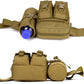 Tactical Waist Pack With Detachable Water Bottle Holder Pocket Fanny Pack & Outdoor Lumbar Bag for Hiking Travelling Climbing Cycling Camping Shopping Hunting Fishing