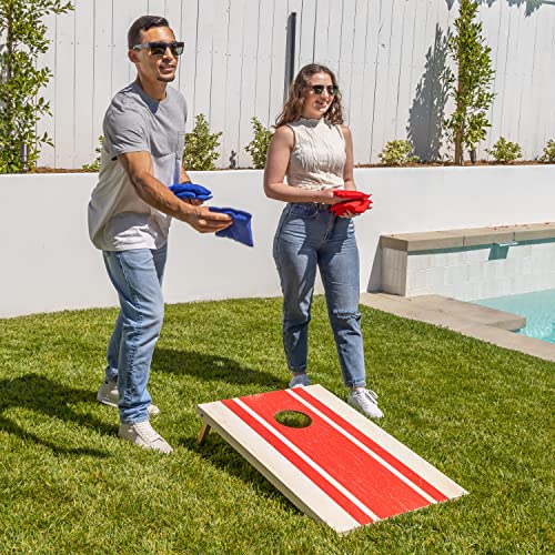 3 x 2 ft Wood Design Cornhole Game Set