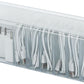 Yesesion Plastic Cable Organizer Box with 7 Compartments, Clear Cords Storage Case for Desk Drawer Accessories, Phone Charger, Art Crafts, Stationery Holder for Marker Pen, Pencils, Crayons