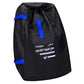 Car Seat Travel Bag Backpack for Air Travel - Karfast Universal Infant Carseat Gate Check Bag Cover for Airplane, Foldable with Pouch, Blue