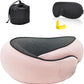 Travel Pillow, Travel Neck Pillow, 360 Degree Comfort and Breathability, Airplane Travel Neck Pillow, Stowable U-Shaped Pillow (Peach)