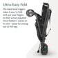 UPPAbaby G-Luxe Umbrella Stroller/Lightweight Design for Easy Travel/One-Step Fold + Recline/XL Basket + Canopy/Cup Holder Included/Jake (Charcoal/Carbon)