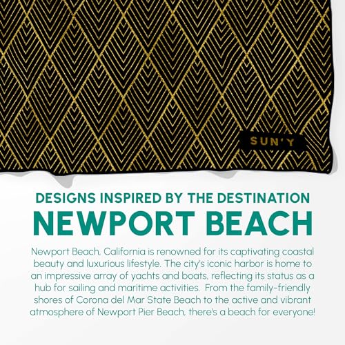 Waffle Microfiber Beach Towel