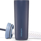 LifeStraw Go Series Tumbler – Double Wall Insulated Stainless Steel Water Filter, Aegean Sea, Designed for Everyday Use, Removes Bacteria, Parasites, Microplastics, and Improves Taste