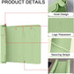 Utensil Box, Tableware Silicone Portable Box Silverware mat, Suitable for Kitchen Utensils, Portable Outdoor Camping Spoon Fork Utensils Storage mat (Green)