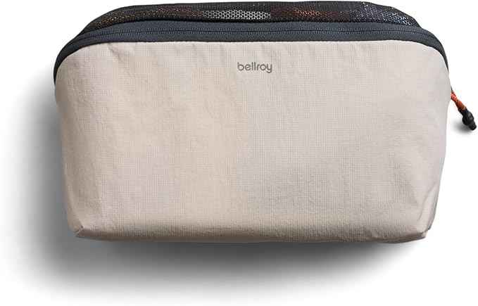 Bellroy Packing Cube 4L (Organizer Packing Pouch with Internal Zip Pocket and Durable, Lightweight Design) - Ash
