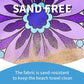 Microfiber Beach Towel Oversized 71x32 Multiple with Bag 6 Pack Bulk (6 Count)