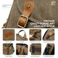 Khaki Camera Backpack