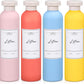 Travel Shampoo Bottle, Empty Plastic Squeeze Bottles 8.8oz with Flip Cap, Lotion Container for Toiletries Travel Size Shampoo and Conditioner