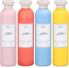 Travel Shampoo Bottle, Empty Plastic Squeeze Bottles 8.8oz with Flip Cap, Lotion Container for Toiletries Travel Size Shampoo and Conditioner
