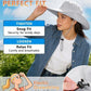 UPF 50+ Wide Brim Sun Hat with Neck Flap