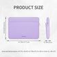 RAINYEAR Laptop Sleeve Case 15 16 Inch, Protective Portable Case with Front Pocket, Briefcase Handbag Computer Cover Laptop Bag Compatible for MacBook Pro/Max M4 M3 M2 M1, Purple
