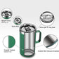 KXIAOCHEN 20oz Insulated Coffee Mug with Lid, Stainless Steel Coffee Cup, Double Wall Vacuum Coffee Tumbler with Handle, Premium Thermal Travel Coffee Mug (Emerald)