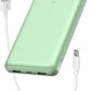 Belkin Portable Charger, USB-C Power Bank 20000 mAh w/ 2X USB-A Ports, 15W w/Type-A to Type-C Cable for iPhone 16, 15, Samsung Galaxy S25, iPad, Nintendo Switch 2, Google Pixel 10, etc. - Green