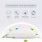 10 Large Vacuum Storage Bags with Hand Pump, Large Vacuum Seal Bags for Clothing, Space Saver Bags for Travel Lugggage, Blankets, Comforters
