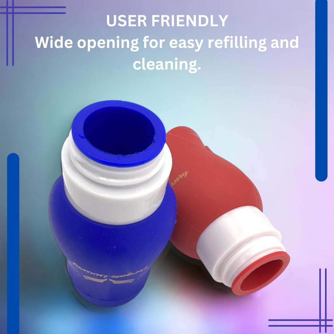 -3oz Travel Toiletry Bottles - Travel Containers for Toiletries Leak proof - Toiletry Bottles - Travel Size Containers - TSA Approved Travel Bottles - 3oz Silicone 4pcs