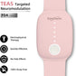 EmeTerm Fashion Pink Anti-Nausea Wristband Relieve Morning Motion Travel Sickness Rechargeable Drug Free Bands Without Side Effects - Extra 2pack Conductive Gel